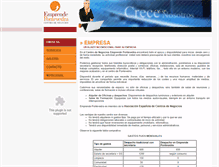 Tablet Screenshot of emprendepontevedra.com